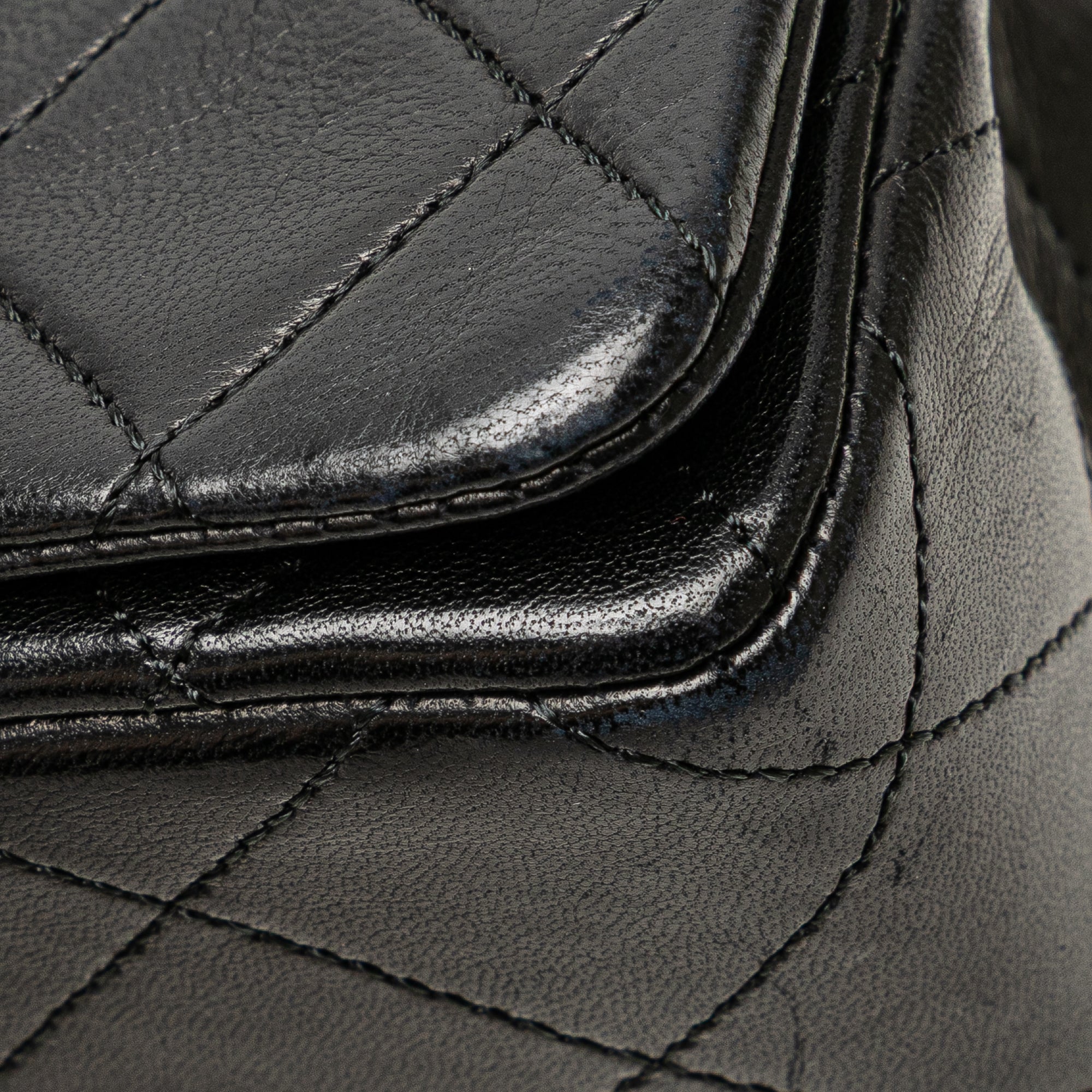 Mini CC Quilted Lambskin Full Flap