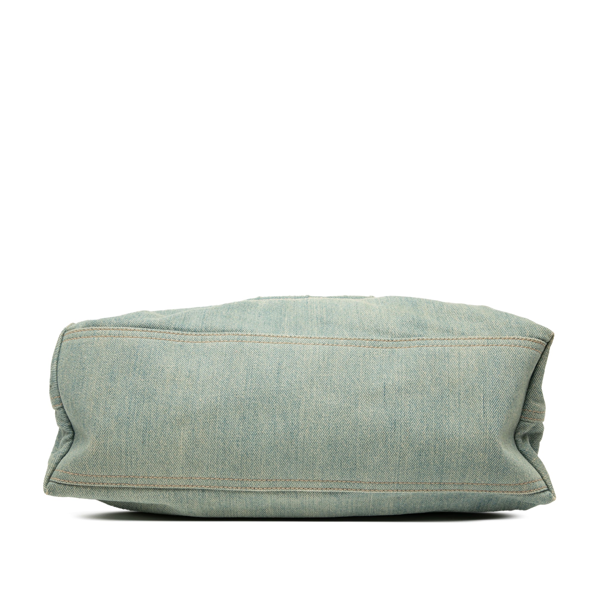 Medium Denim Soho Chain Tote