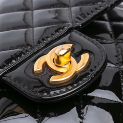 CC Quilted Patent Frame Flap
