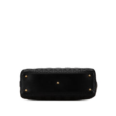 Large Lambskin Cannage Lady Dior