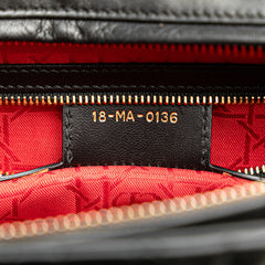 Large Lambskin Cannage Lady Dior