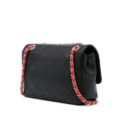 Quilted Calfskin CC Chain Logo Crossbody