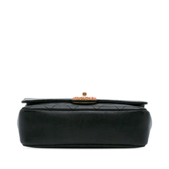 Quilted Calfskin CC Chain Logo Crossbody