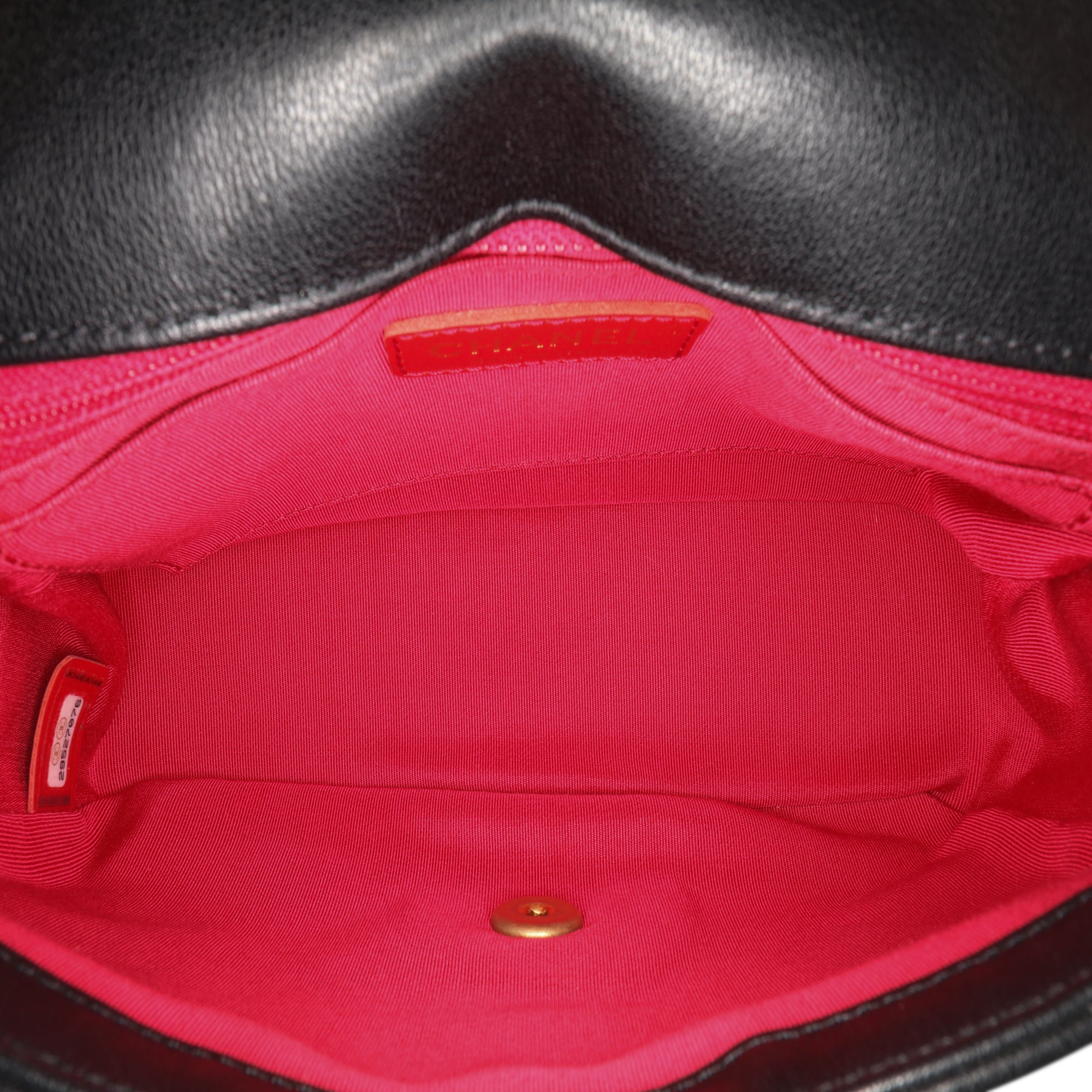 Quilted Calfskin CC Chain Logo Crossbody