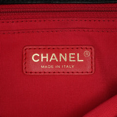 Quilted Calfskin CC Chain Logo Crossbody
