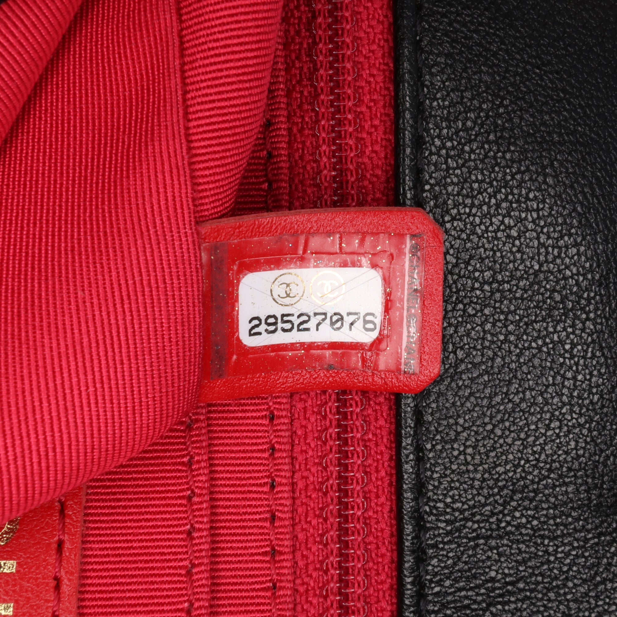Quilted Calfskin CC Chain Logo Crossbody
