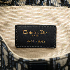 Mini Oblique Canvas Saddle Bag