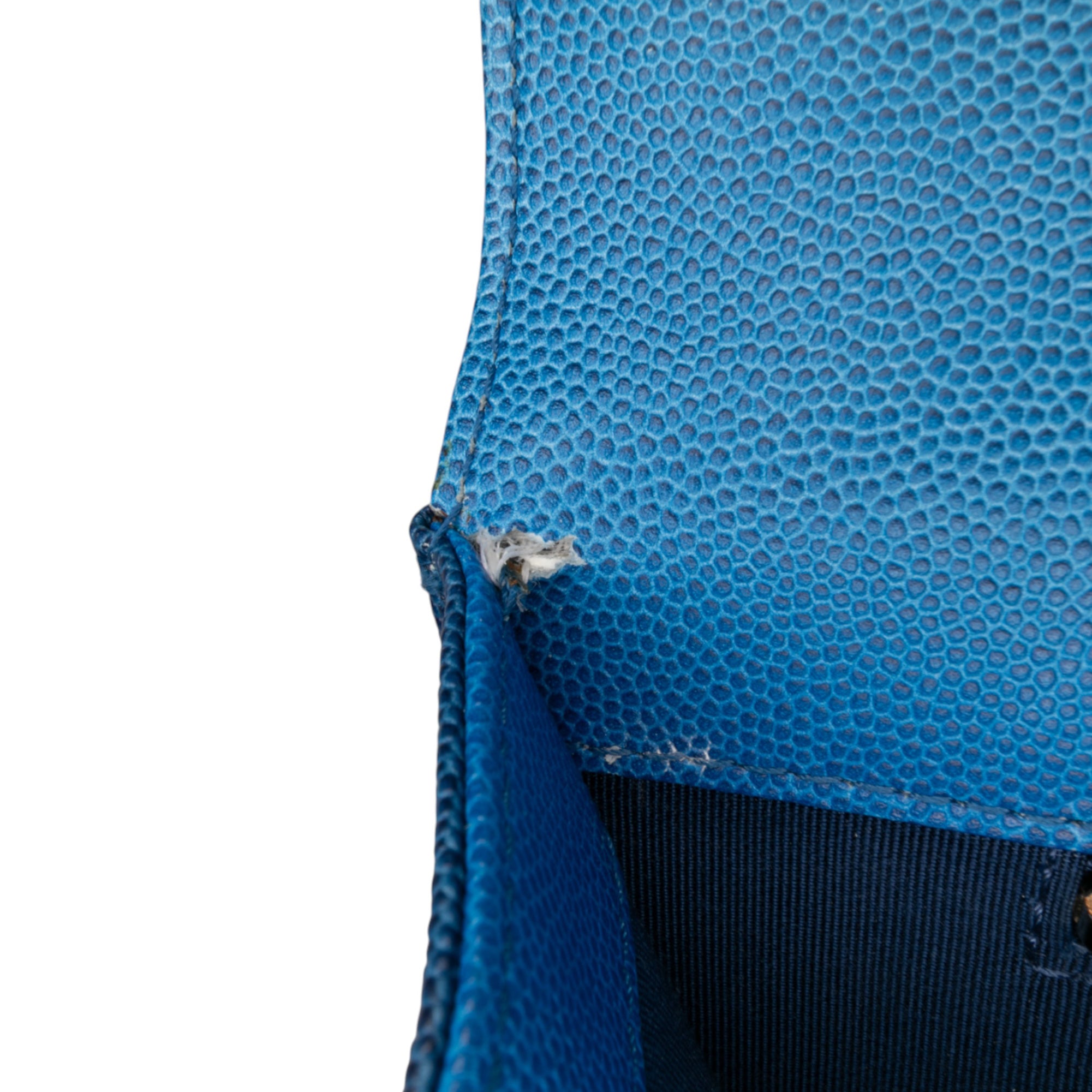 Medium Quilted Caviar Sunset On The Sea Flap