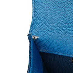 Medium Quilted Caviar Sunset On The Sea Flap