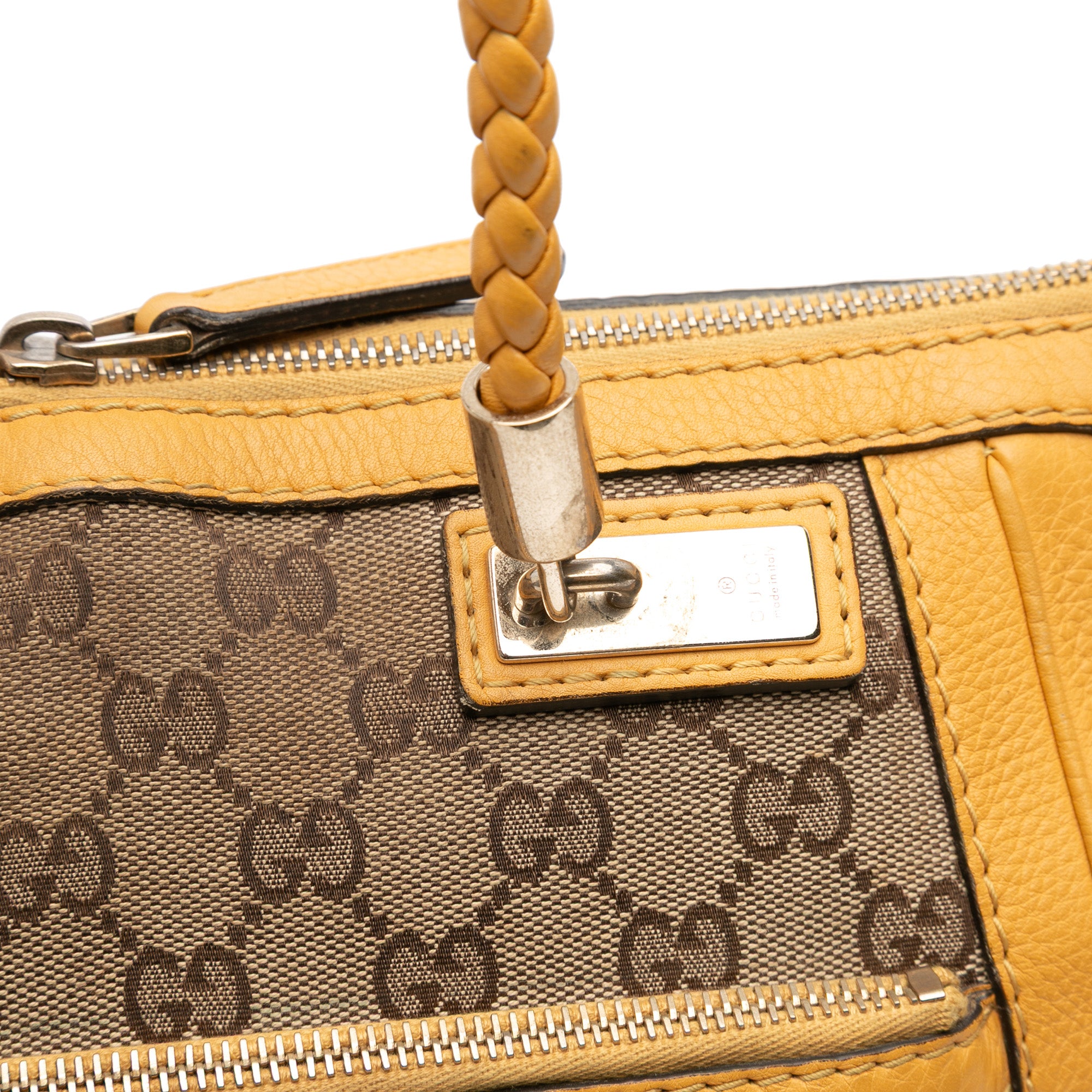 GG Canvas Bella Satchel