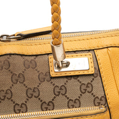 GG Canvas Bella Satchel