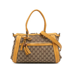 GG Canvas Bella Satchel
