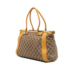 GG Canvas Bella Satchel