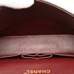 Medium Classic Lambskin Double Flap