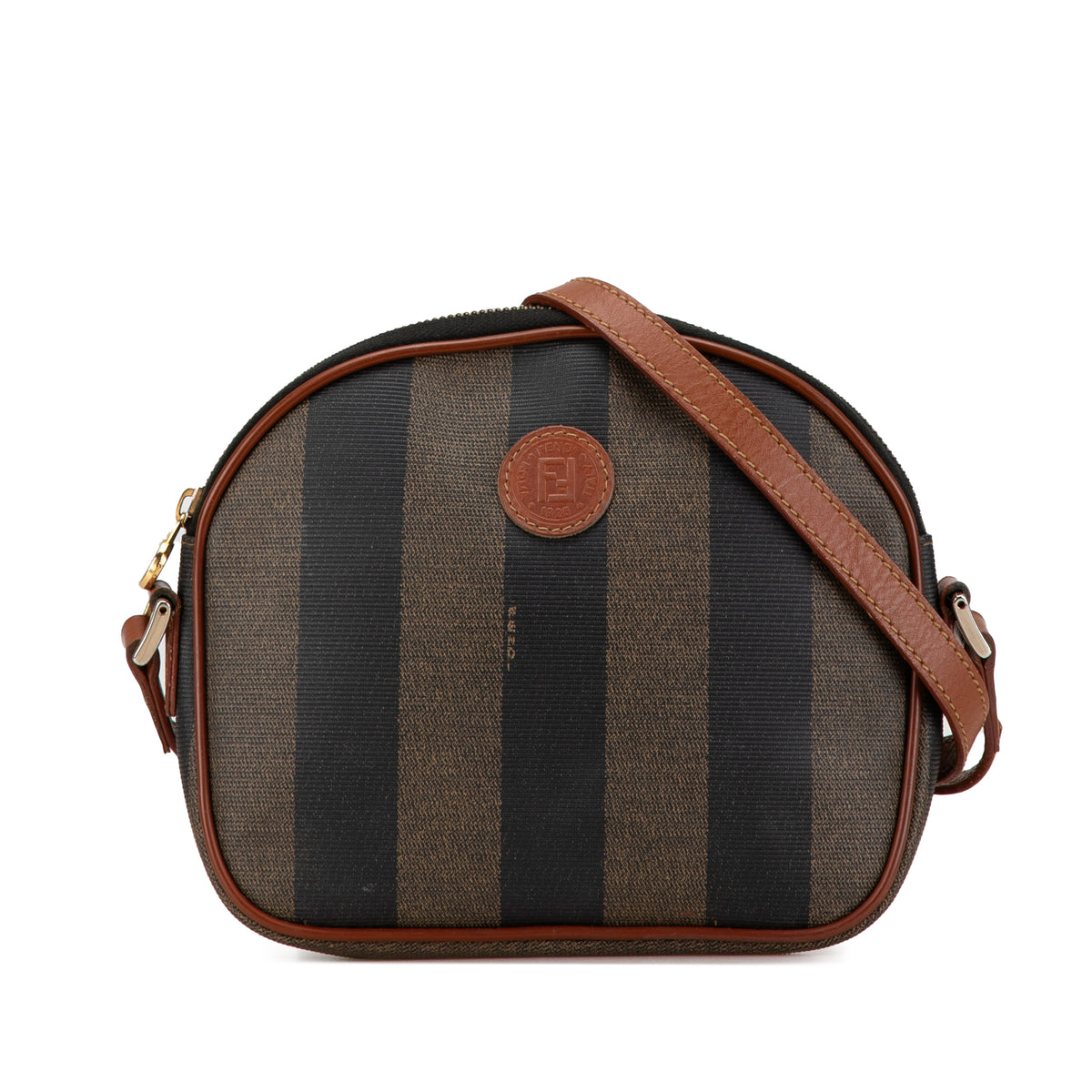 Pequin Coated Canvas Crossbody