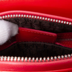 Medium Patent Cannage Whipstitch Lady Dior