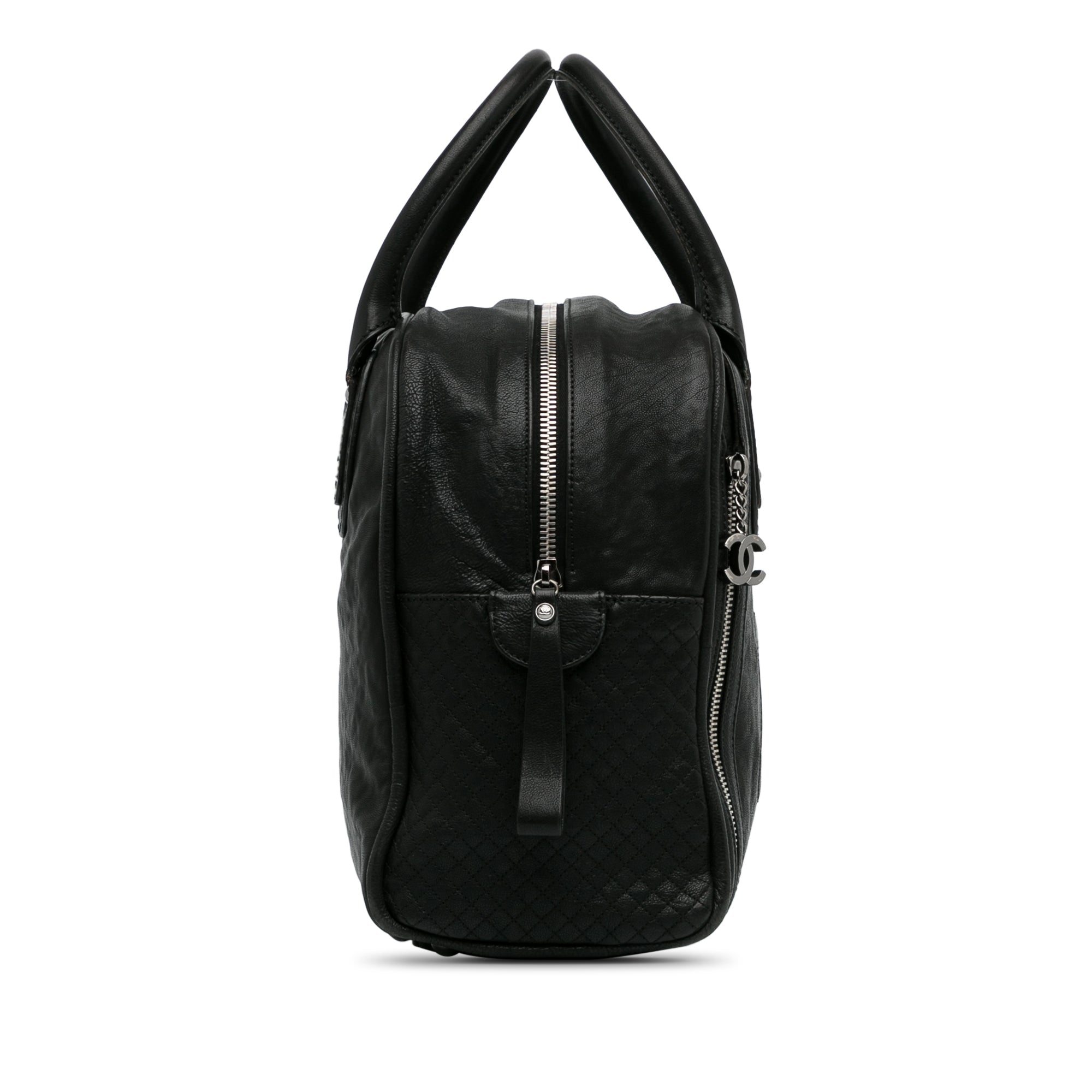 Cruise Line Large Calfskin Bowler Bag_3