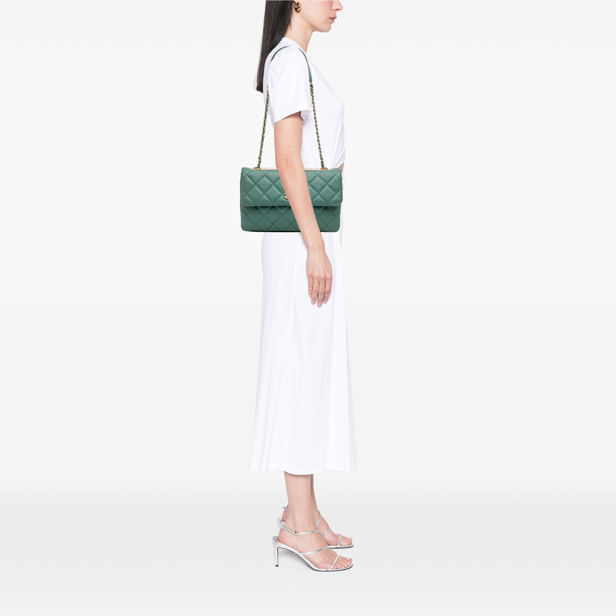 Quilted Lambskin Trendy CC Flap