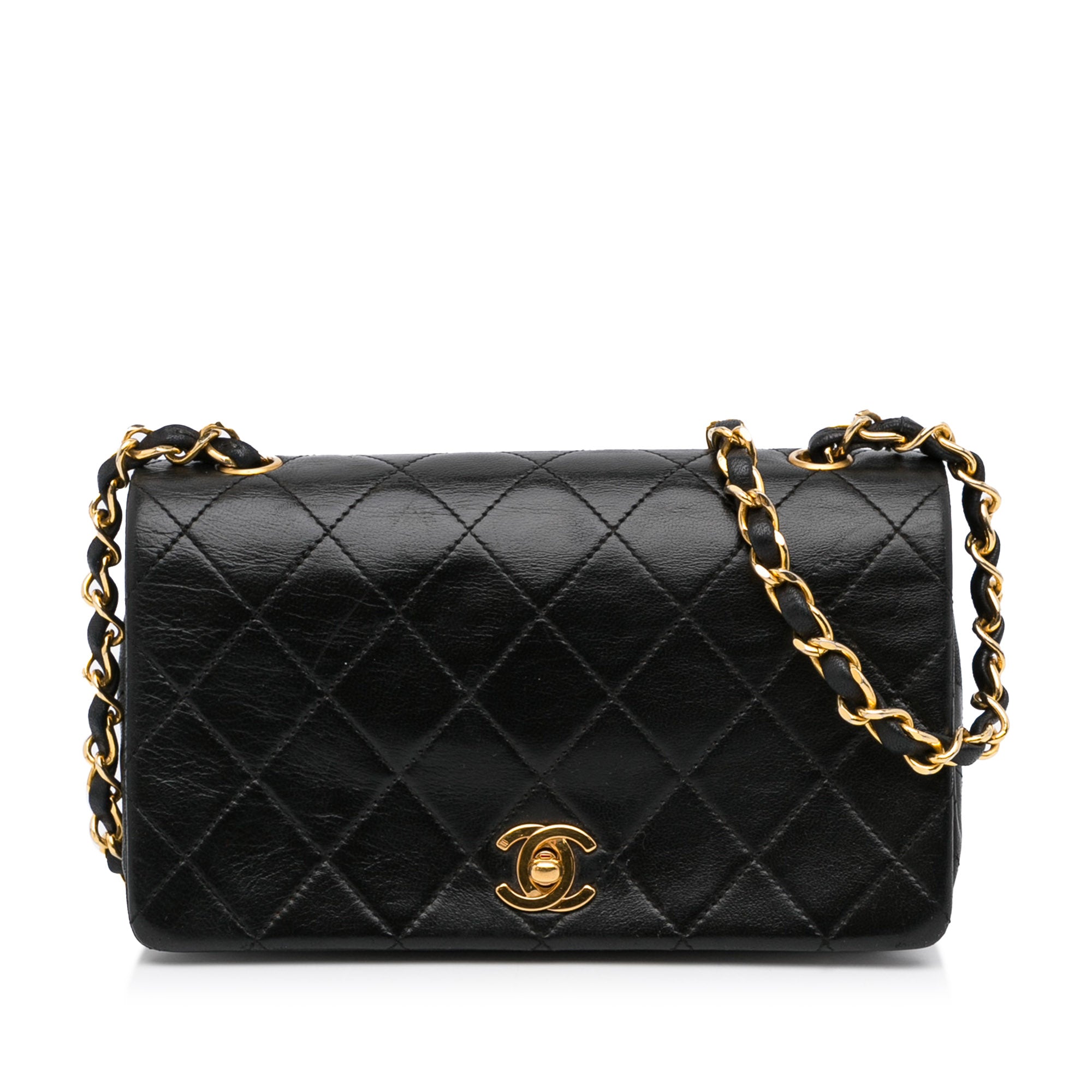 Mini Quilted Lambskin Full Flap_0