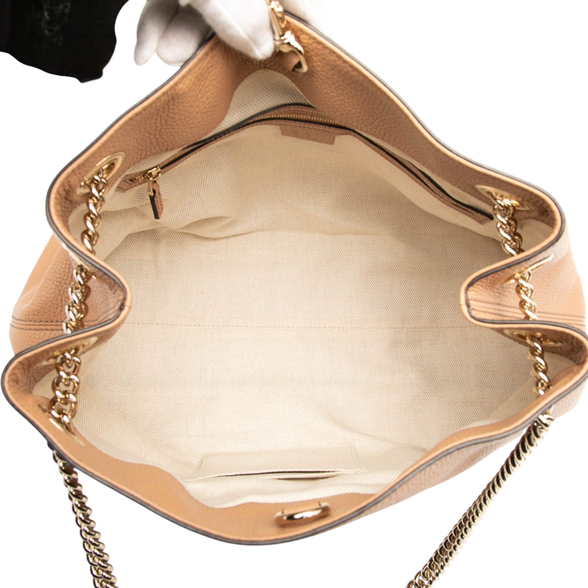 Medium Leather Soho Chain Tote