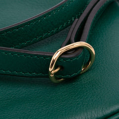Textured Calfskin Blondie Card Case on Strap