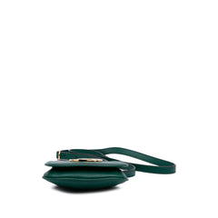 Textured Calfskin Blondie Card Case on Strap