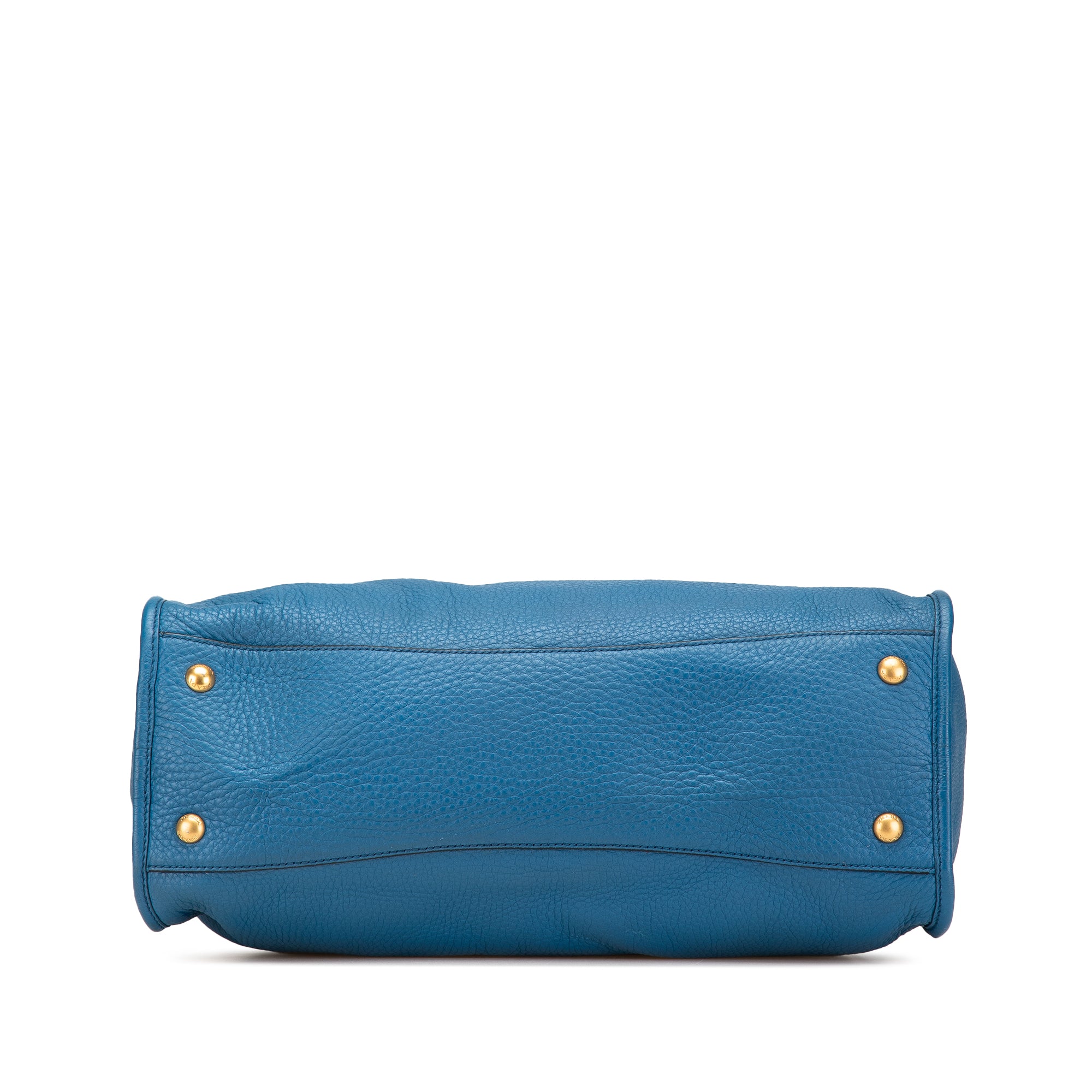 Vitello Daino Zip Top Satchel