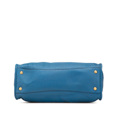 Vitello Daino Zip Top Satchel