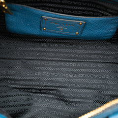 Vitello Daino Zip Top Satchel