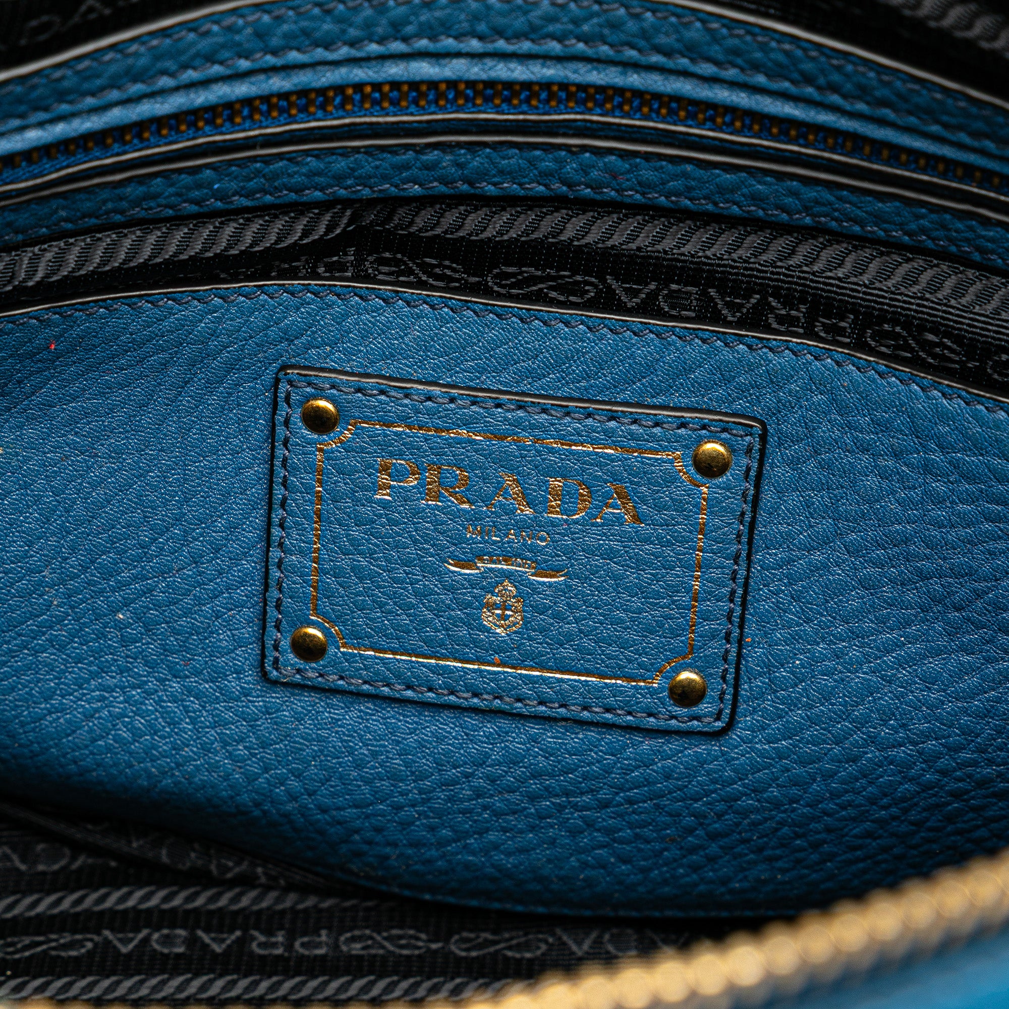 Vitello Daino Zip Top Satchel