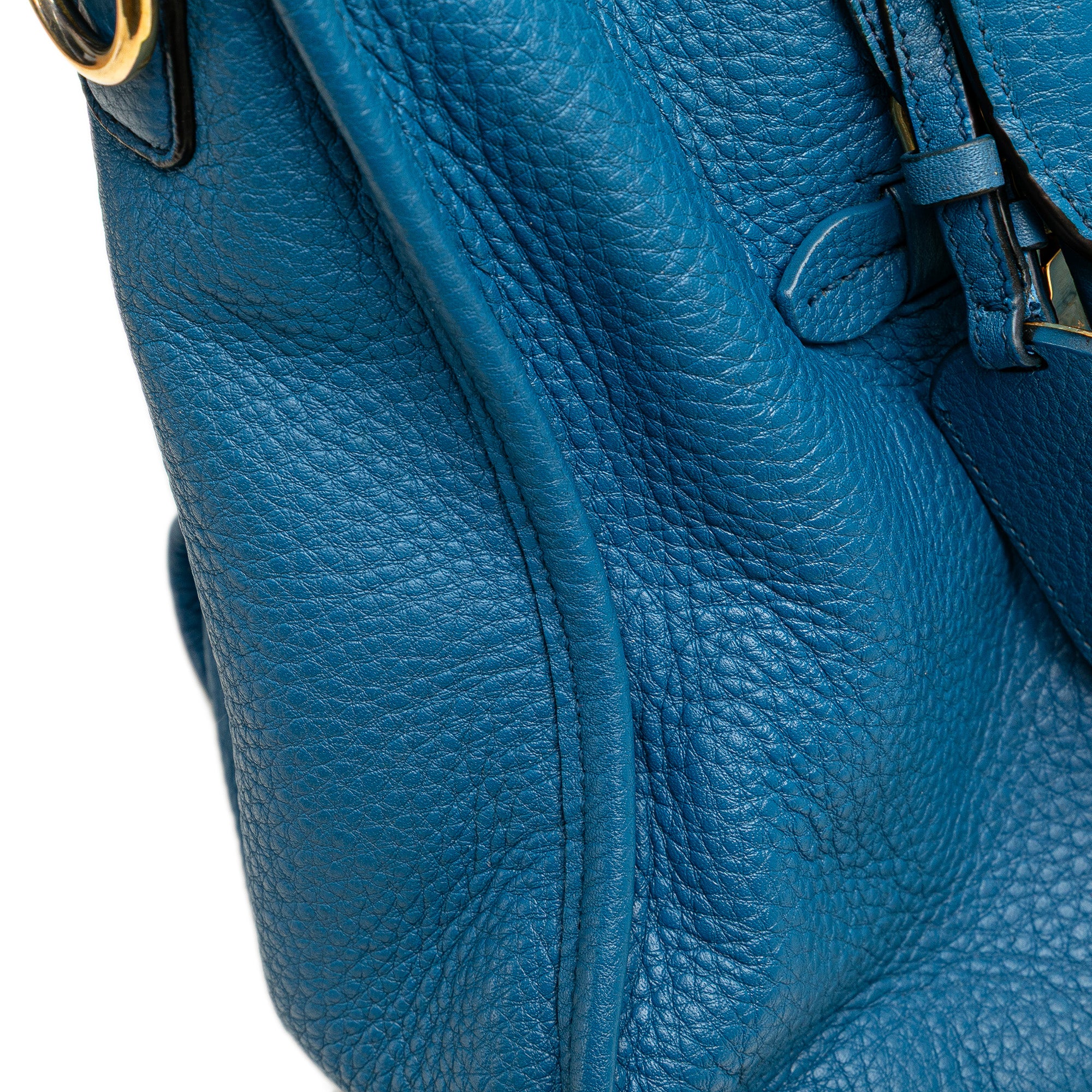 Vitello Daino Zip Top Satchel