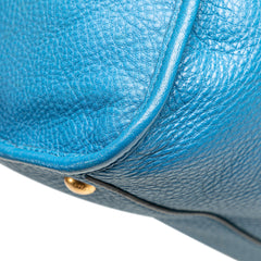 Vitello Daino Zip Top Satchel