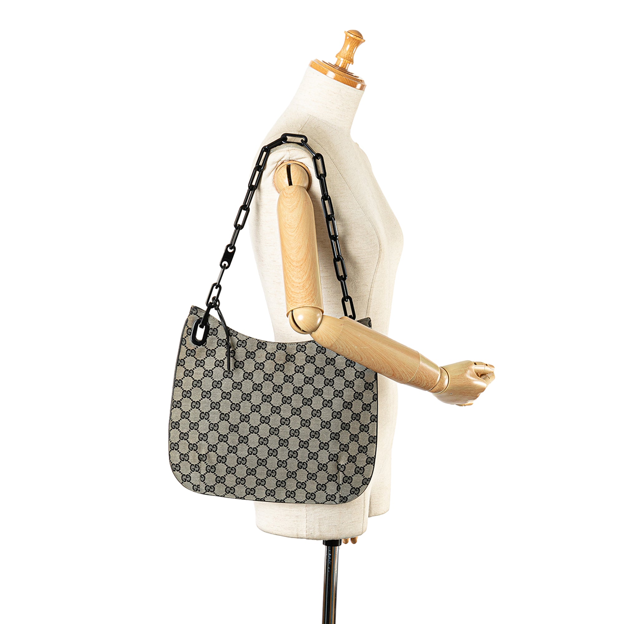 GG Canvas Chain Hobo_7