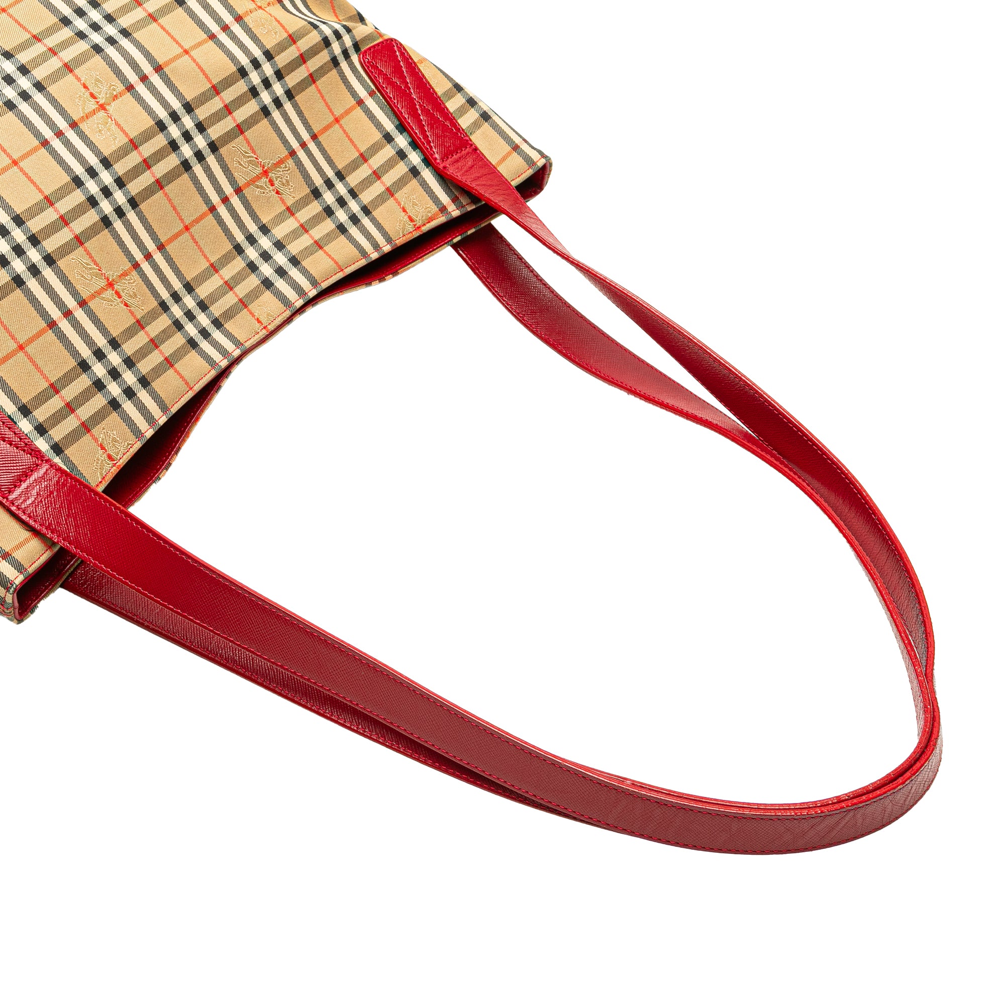 Haymarket Check Canvas Tote