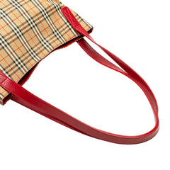 Haymarket Check Canvas Tote