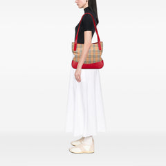 Haymarket Check Canvas Tote