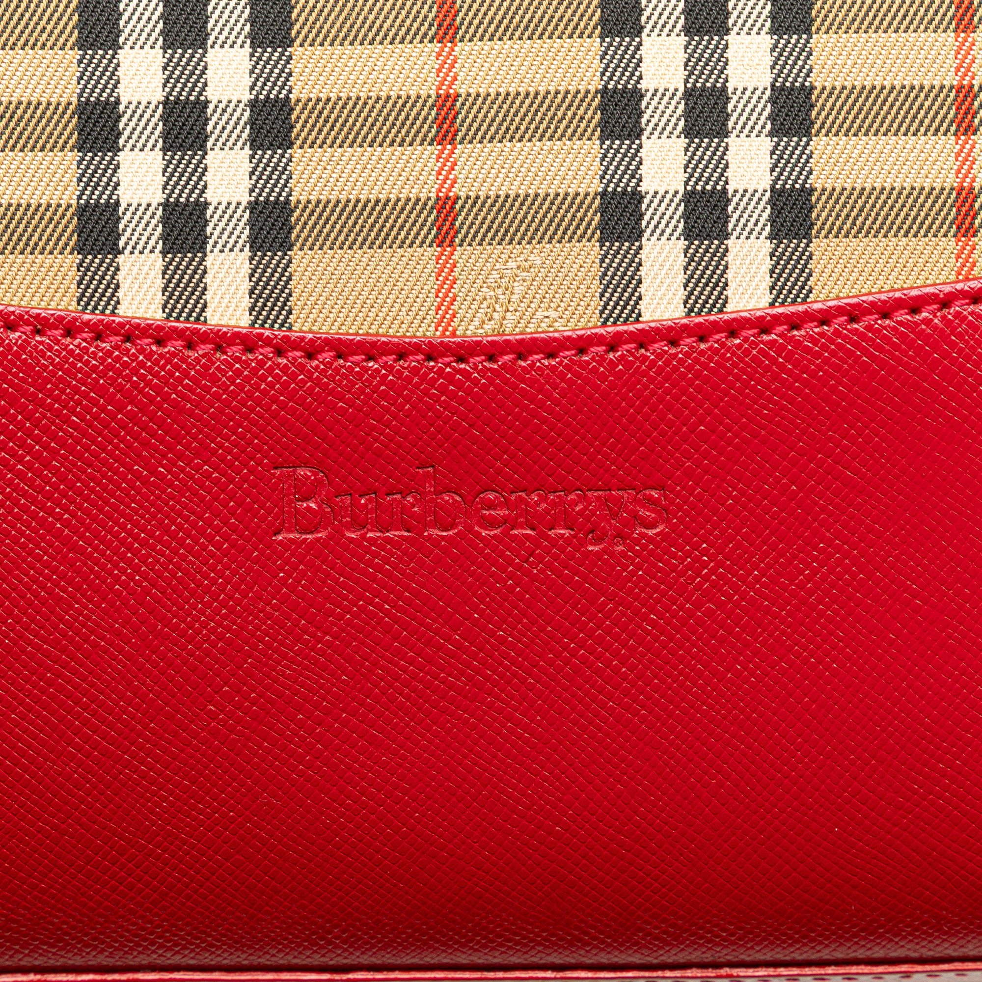 Haymarket Check Canvas Tote