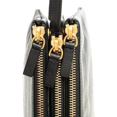 Large Lambskin Trio Crossbody