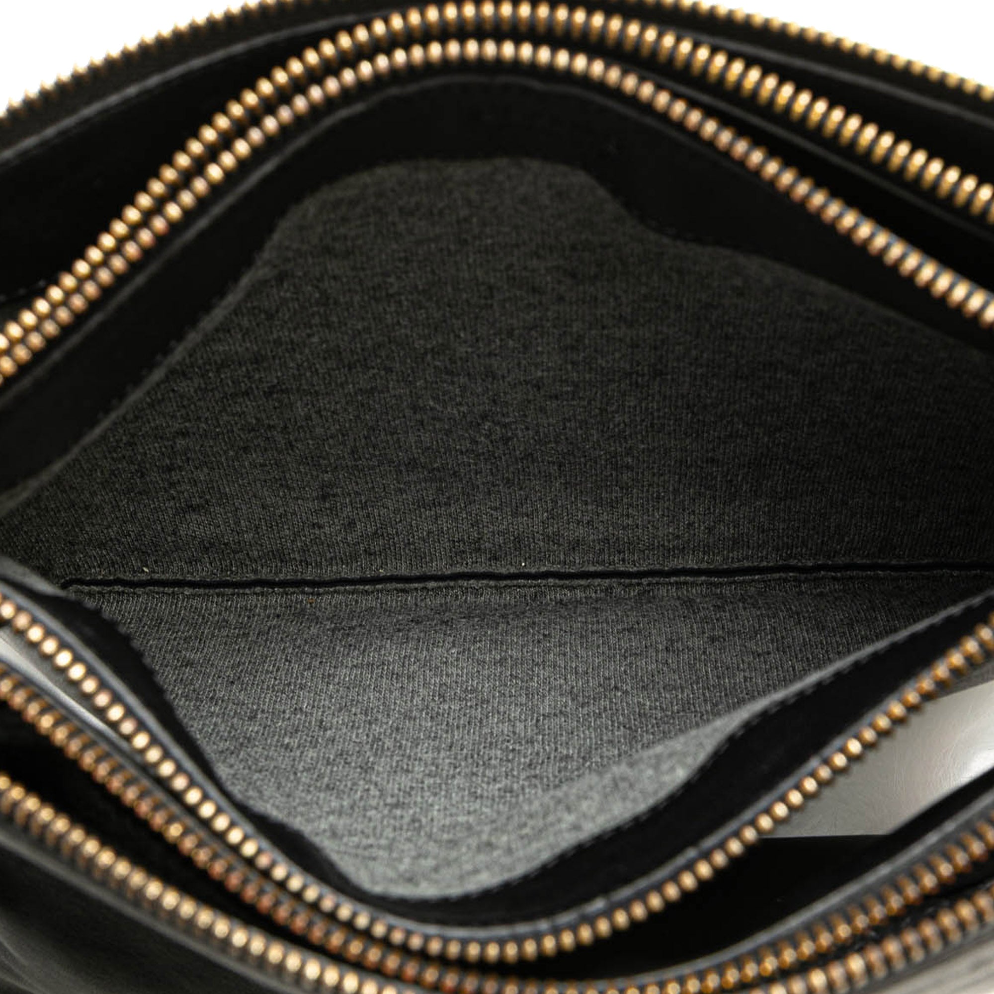 Large Lambskin Trio Crossbody