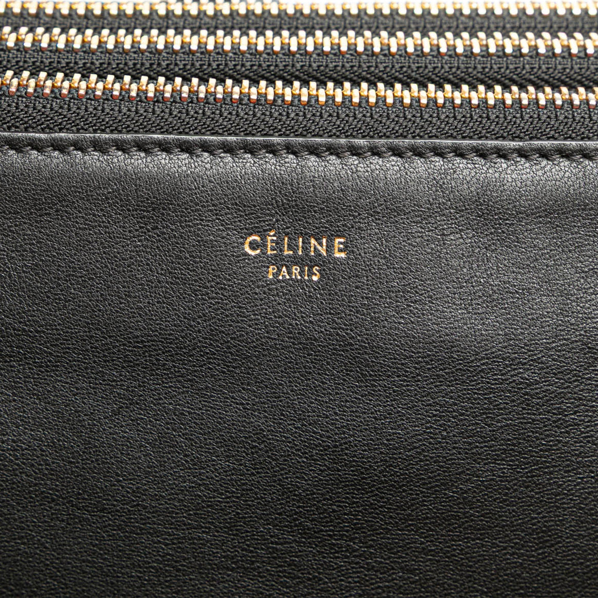 Large Lambskin Trio Crossbody