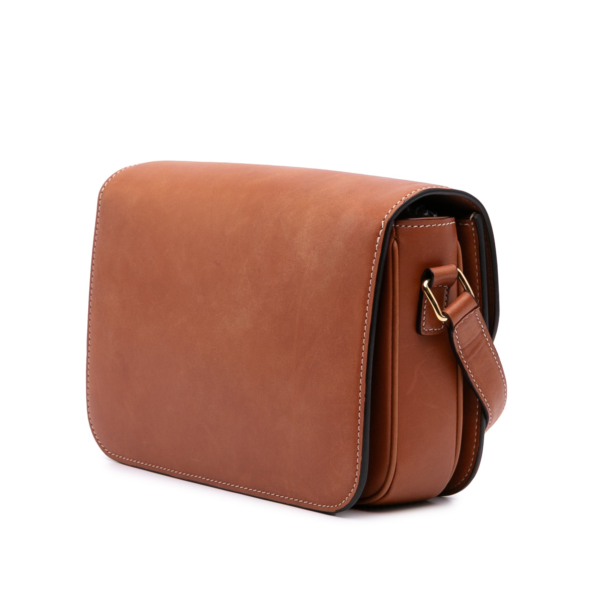 Classique Natural Calfskin Triomphe Crossbody