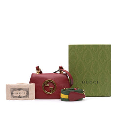Mini Leather Blondie Crossbody
