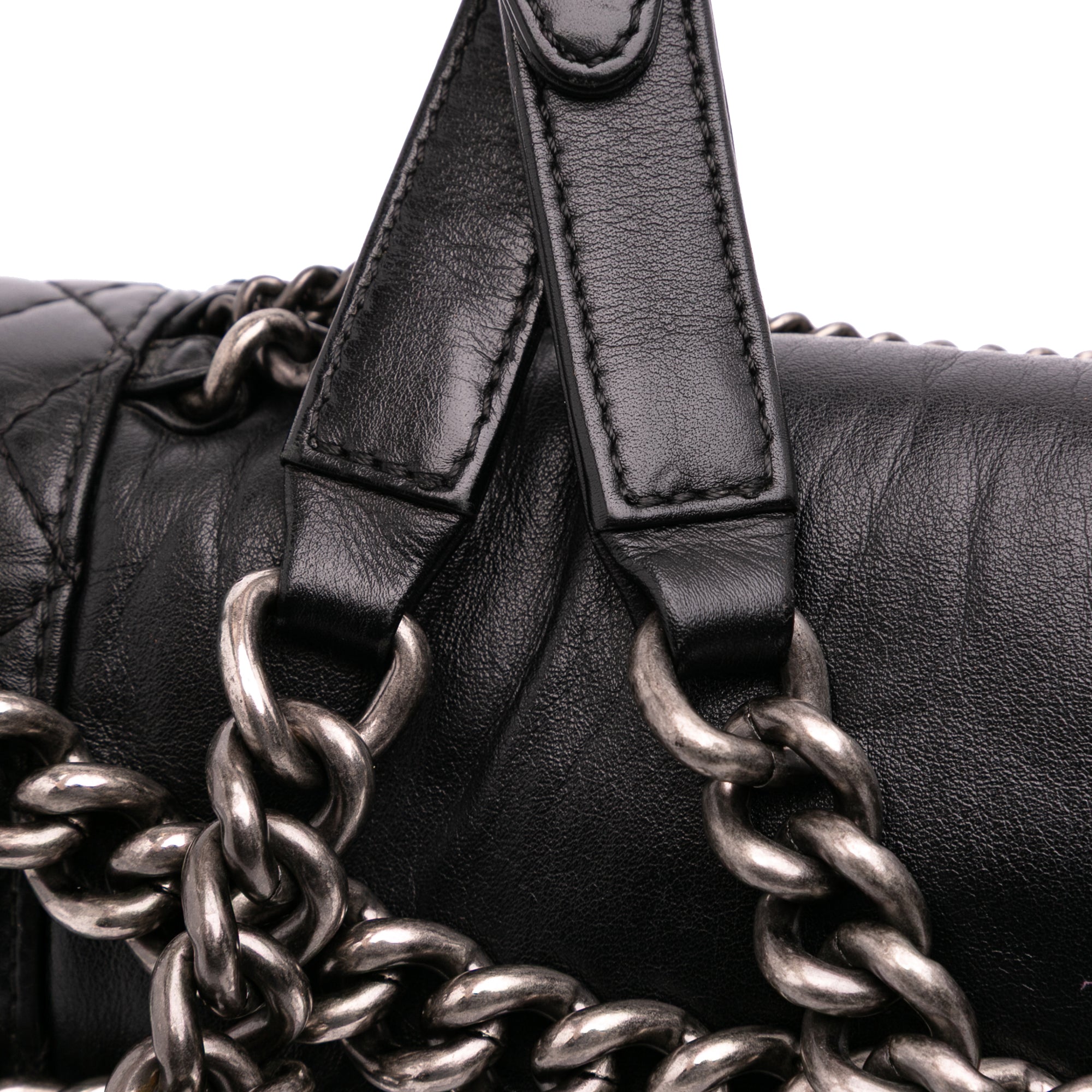 Medium Calfskin Enchained Boy Flap