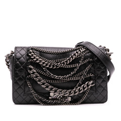 Medium Calfskin Enchained Boy Flap