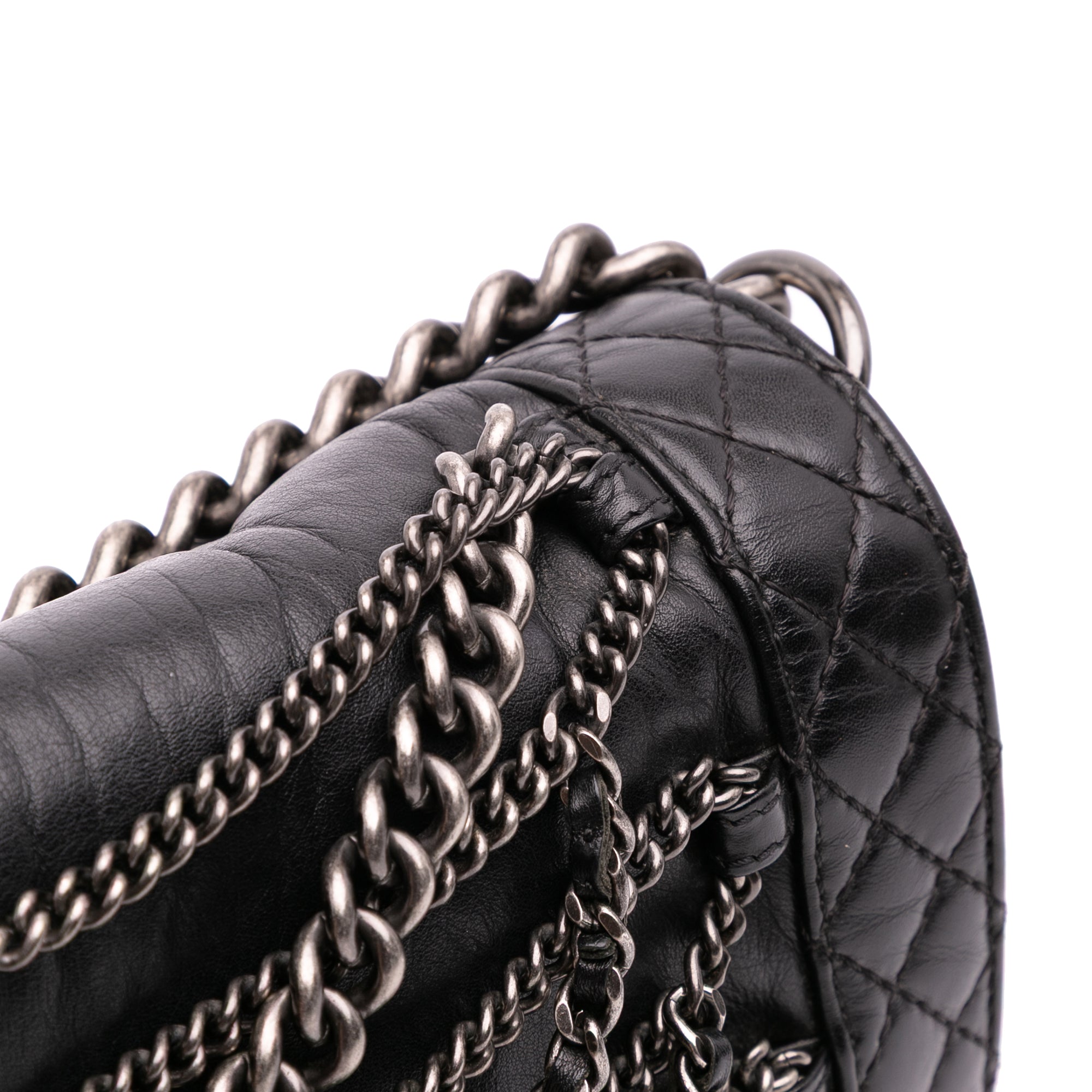 Medium Calfskin Enchained Boy Flap