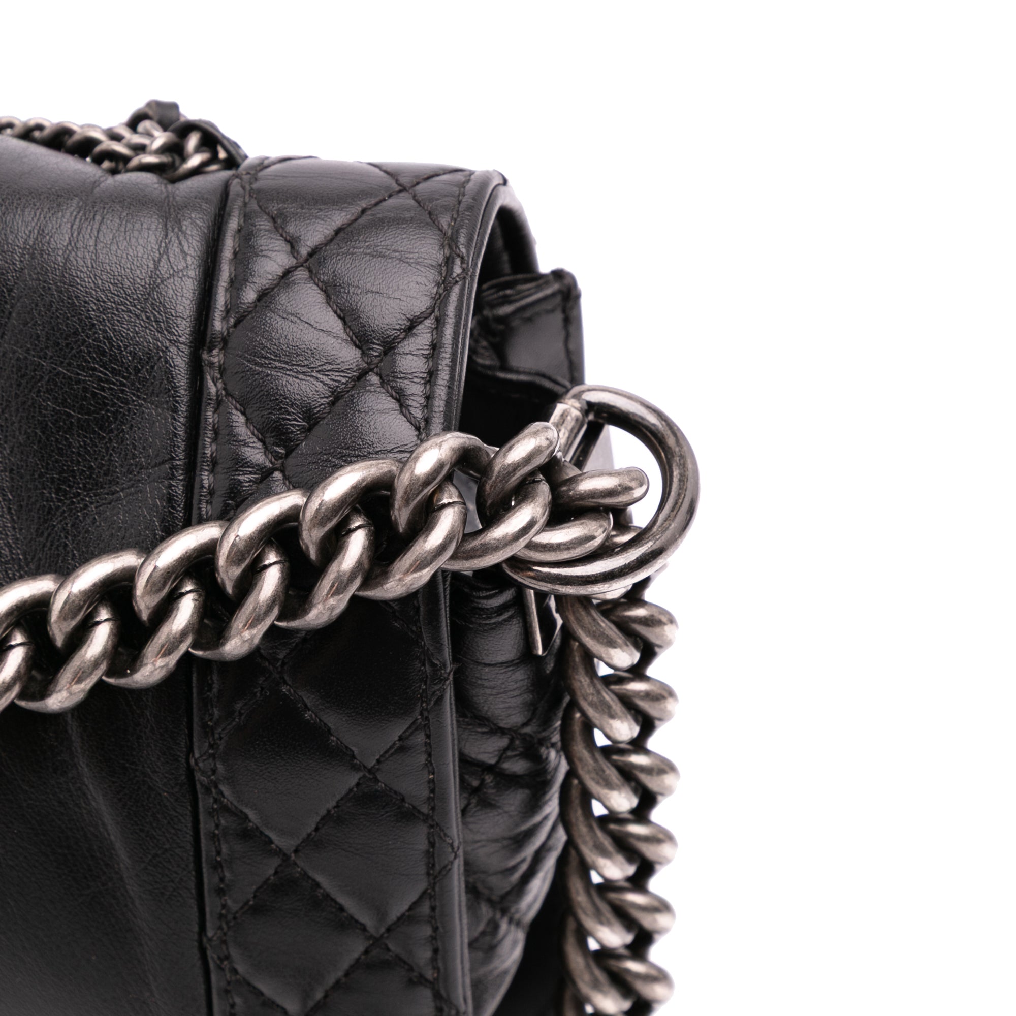 Medium Calfskin Enchained Boy Flap