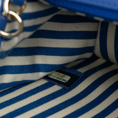 Medium CC Chevron Calfskin Envelope Flap