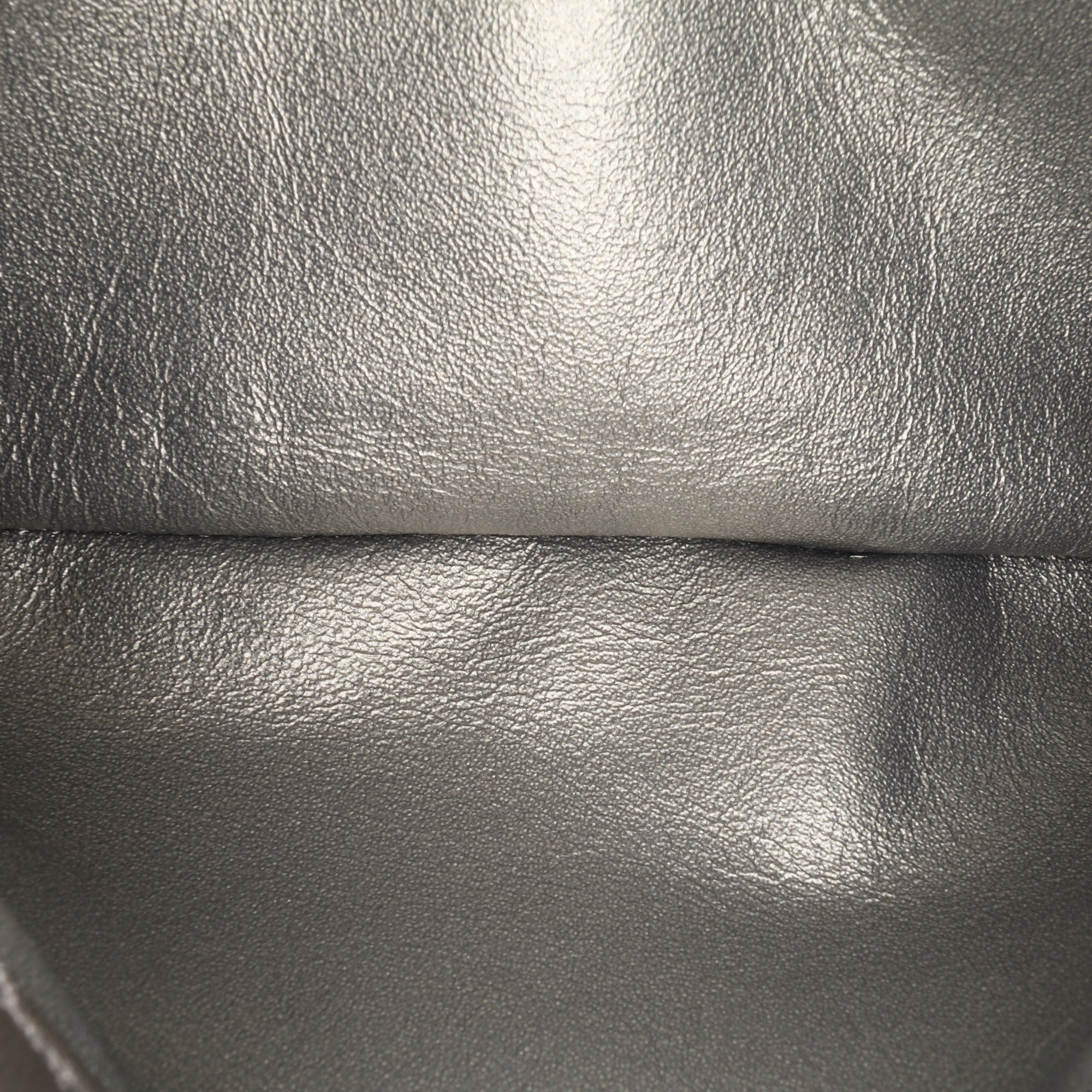 Mini Embellished Calfskin Chevron Square Envelop Flap