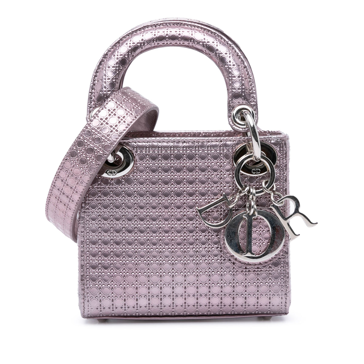 Micro Patent Microcannage Lady Dior