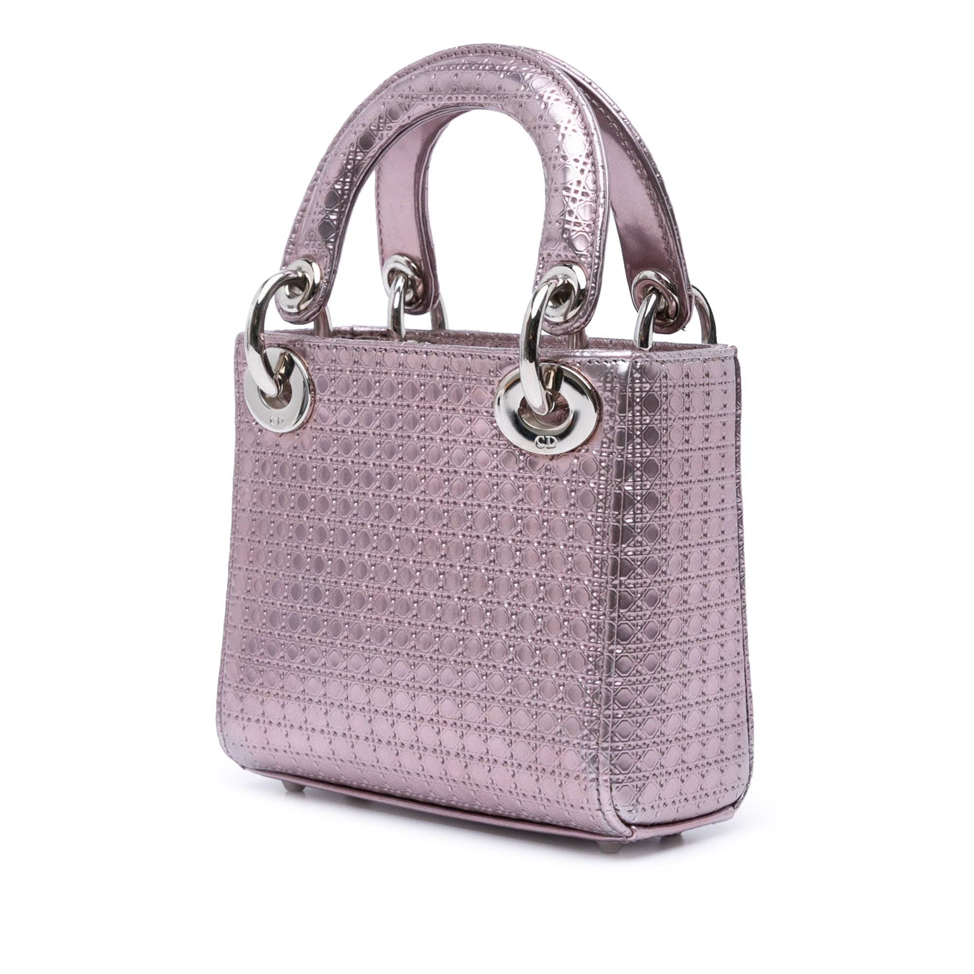 Micro Patent Microcannage Lady Dior